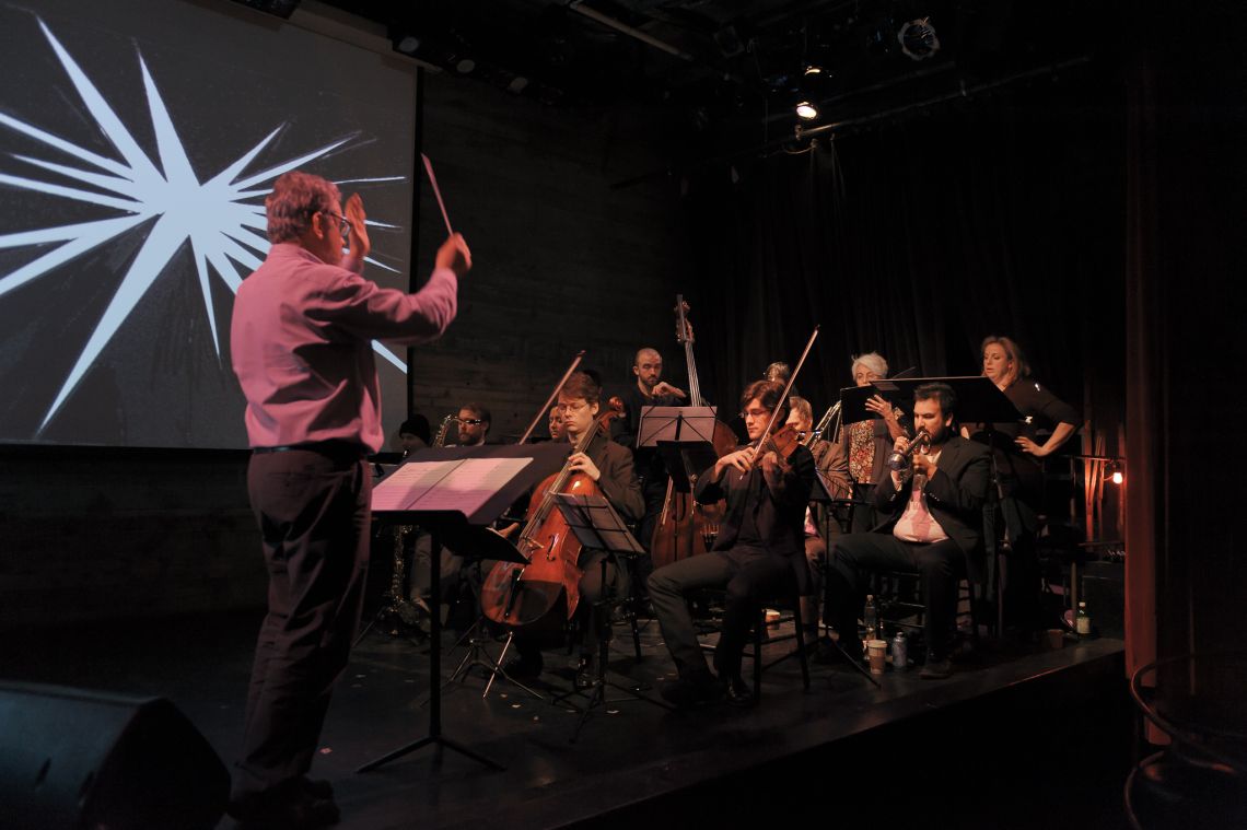 le train bleu musician orchestra ensemble dark galapagos brooklyn