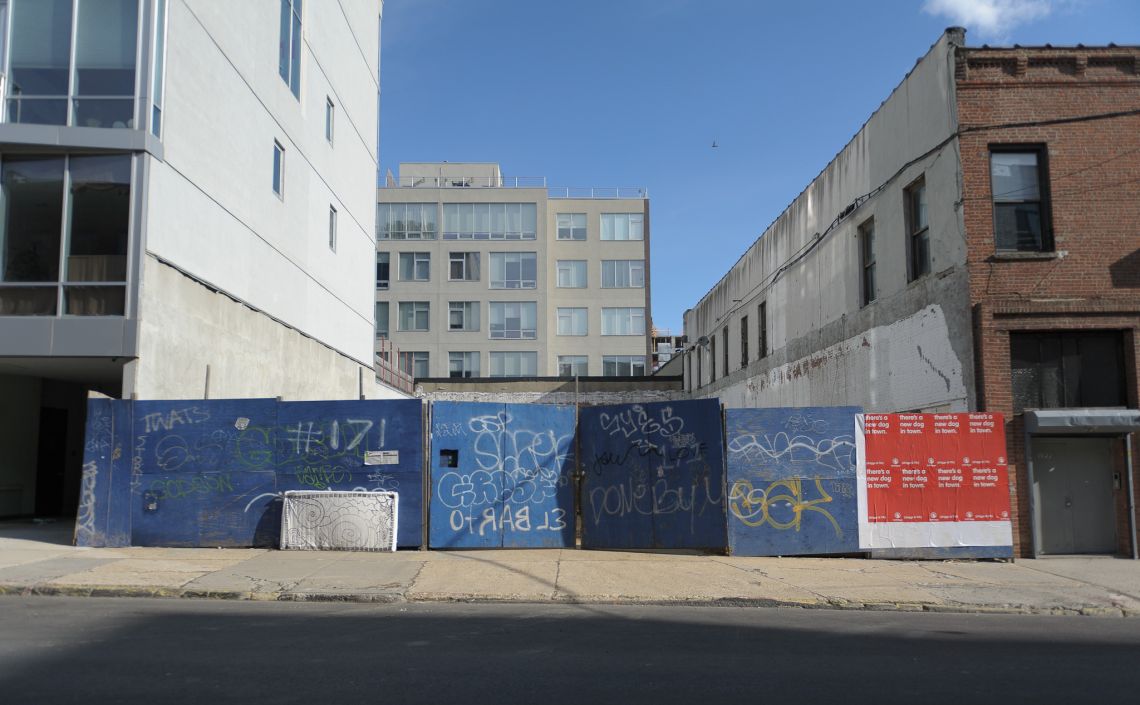 empty lot in williamsburg