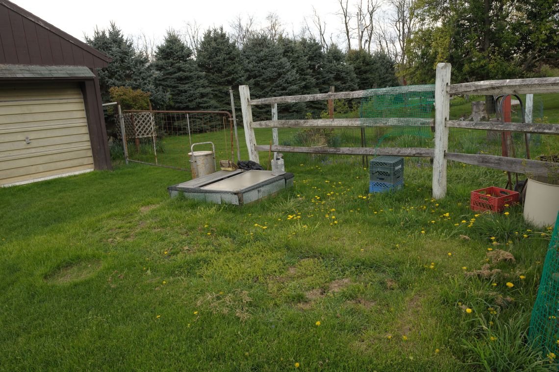 hotbed white fence
