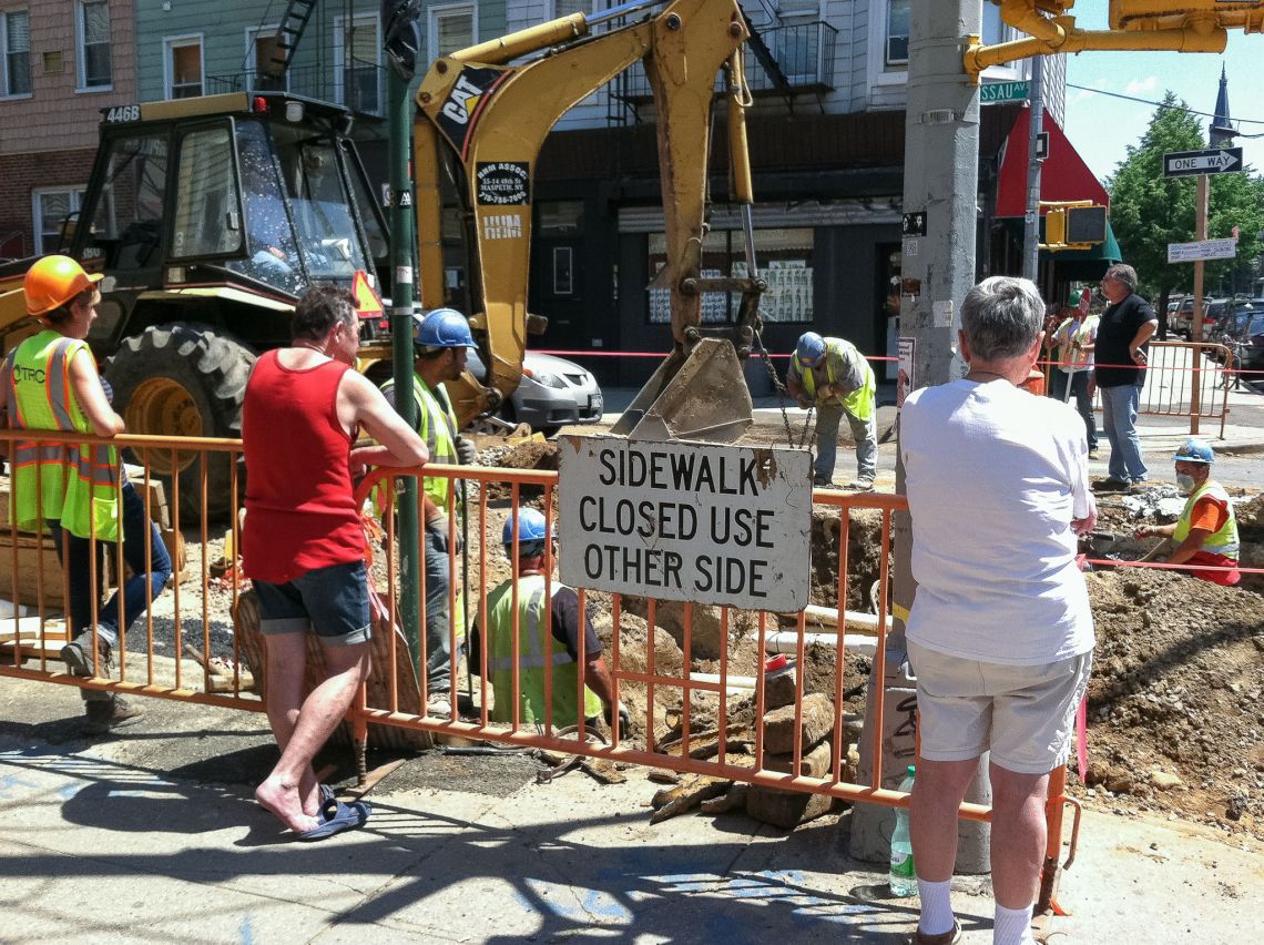 construction nassau avenue greenpoint
