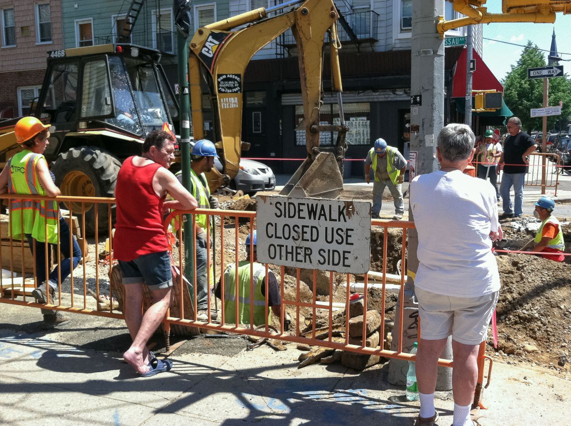 construction nassau avenue greenpoint
