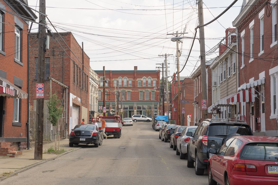 a view of eden way in lawrenceville the dark knight rises pittsburgh