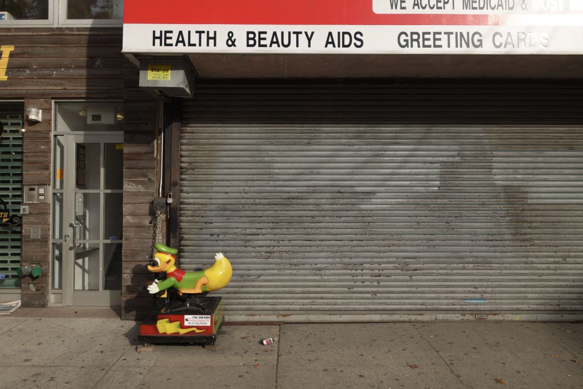Coin-operated ride on Grand Ave., East Williamsburg