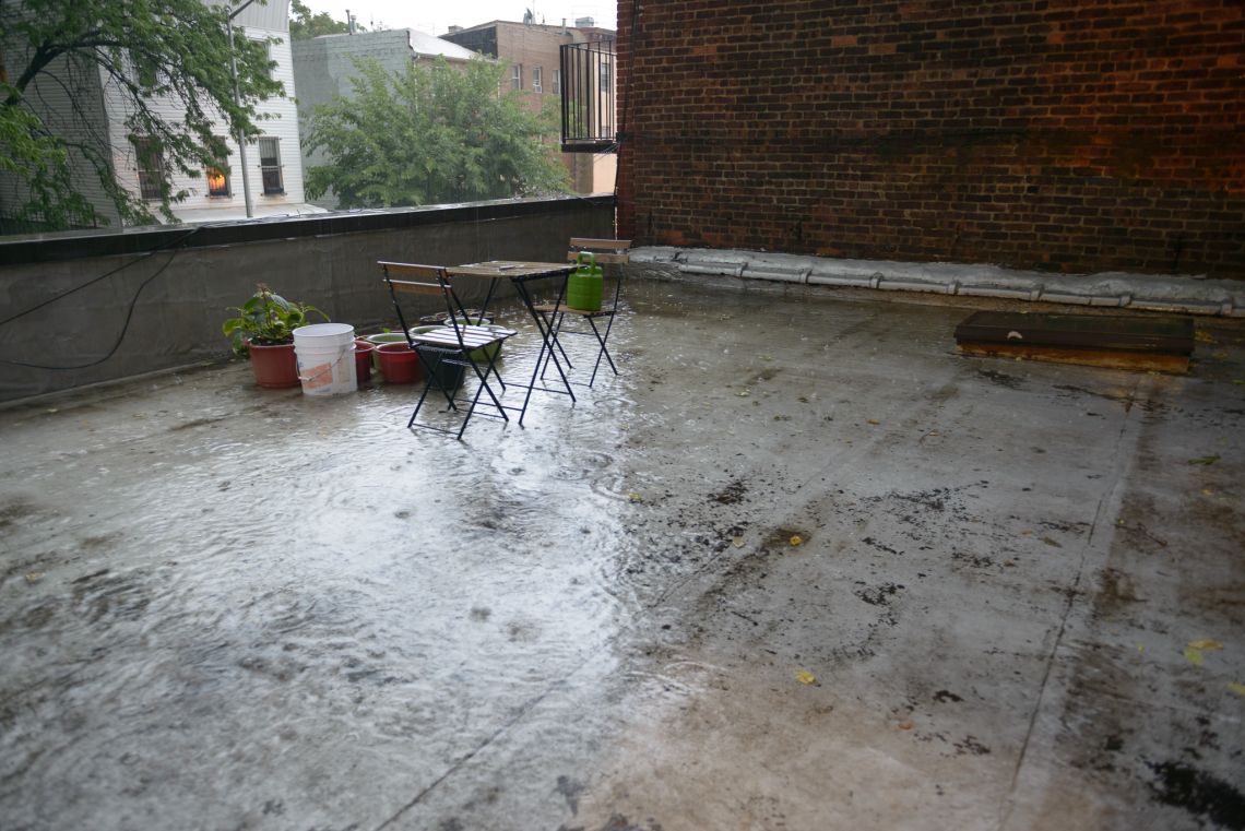 roof flooding