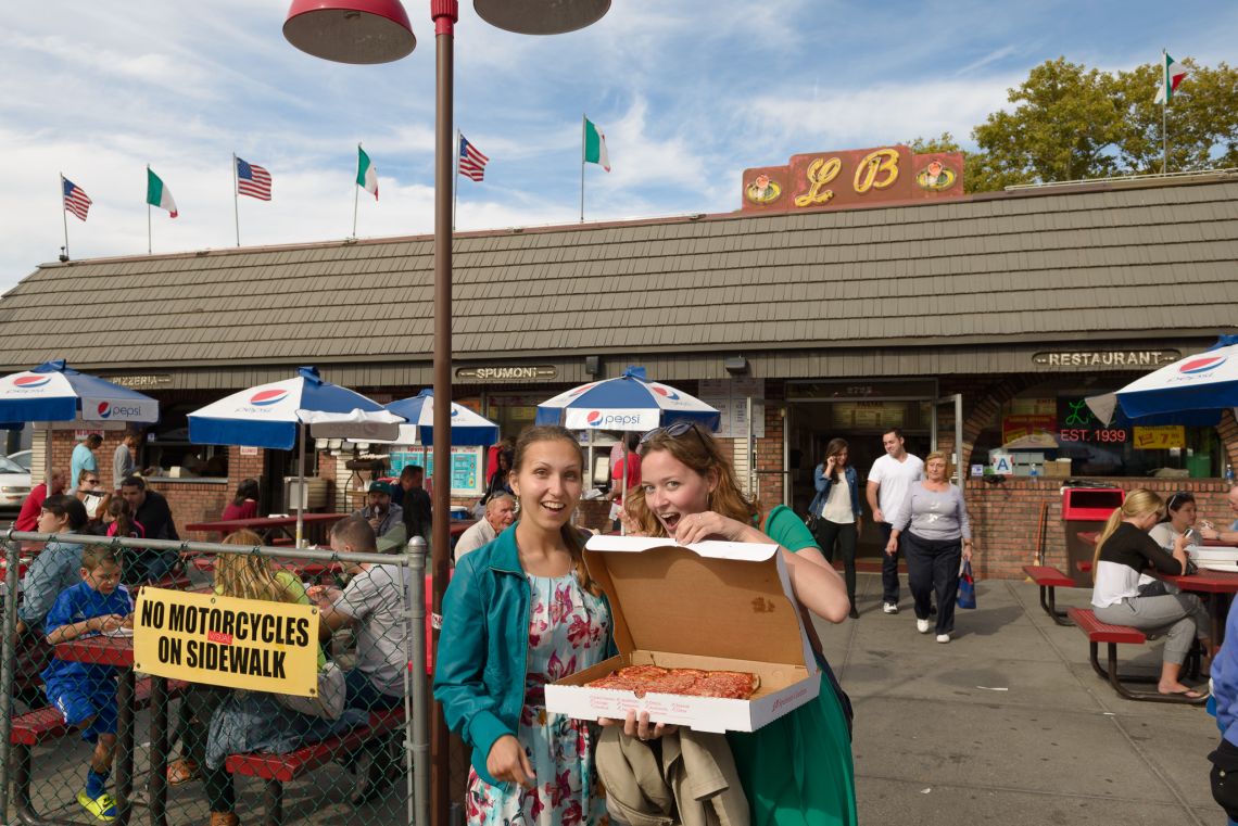 spumoni gardens half tray
