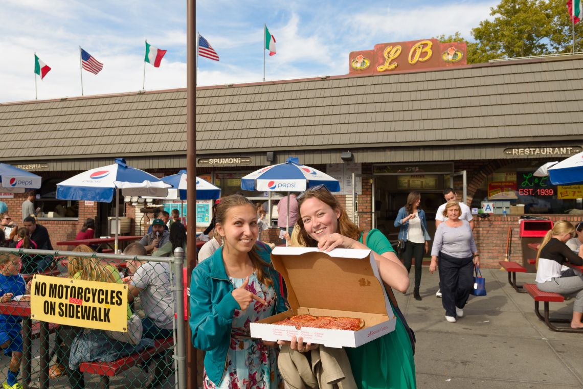 spumoni gardens half tray