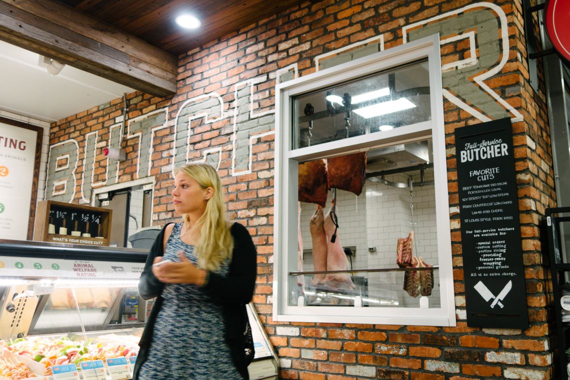 Kristina at Whole Foods