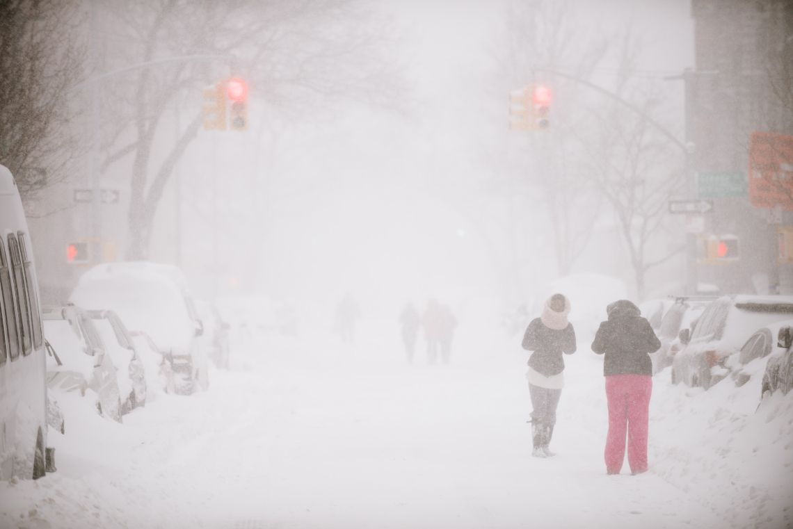Pedestrians on Patche Ave
