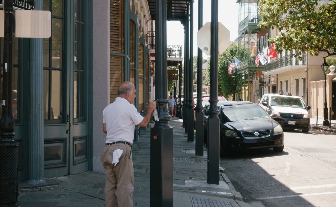 repair work in French quarter