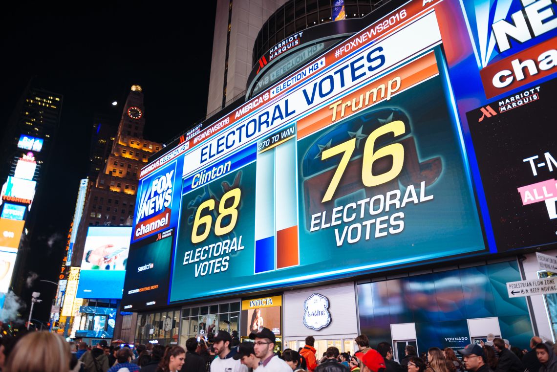 Numbers coming in via Fox News