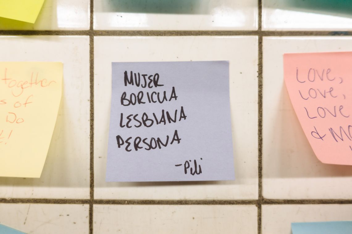 &quot;Mujer Boricua lesbiana persona&quot;