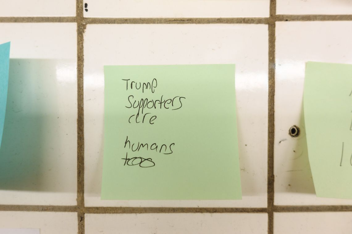 &quot;Trump supporters are humans too&quot;