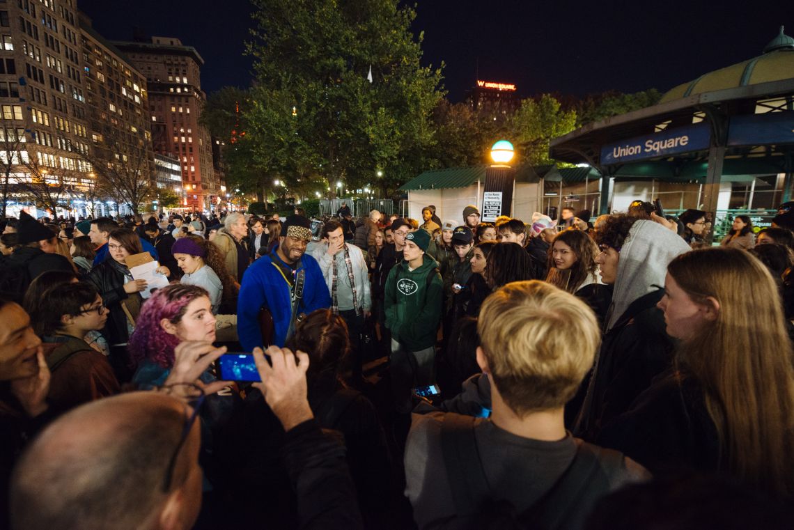 Union Square, Election Aftermath