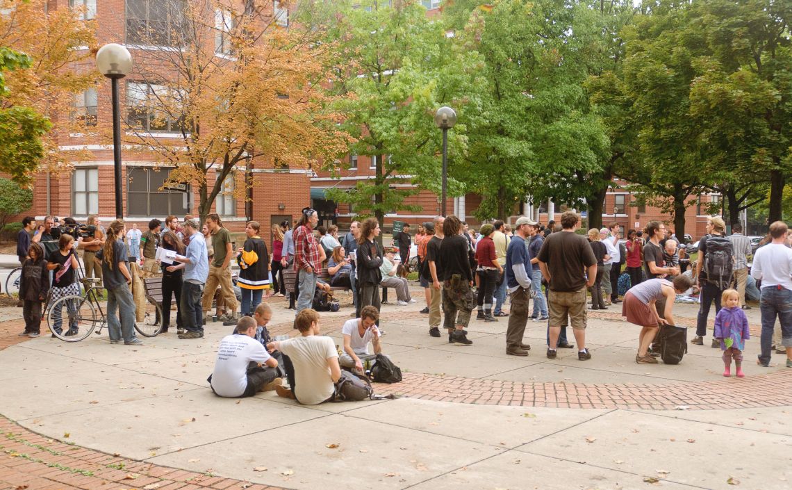 g20 pittsburgh friendship park gathering people peaceful