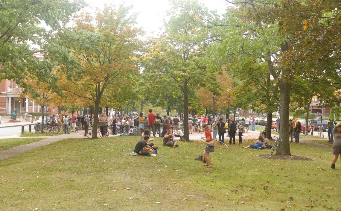 g20 pittsburgh friendship park gathering people peaceful