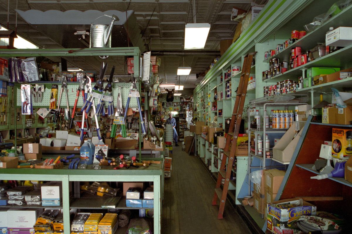 Dave Keller in his Wilkinsburg Hardware Store