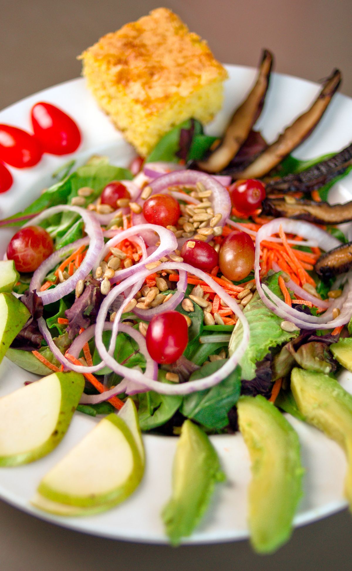 double wide grille pittsburgh pa avocado salad fruit mushrooms