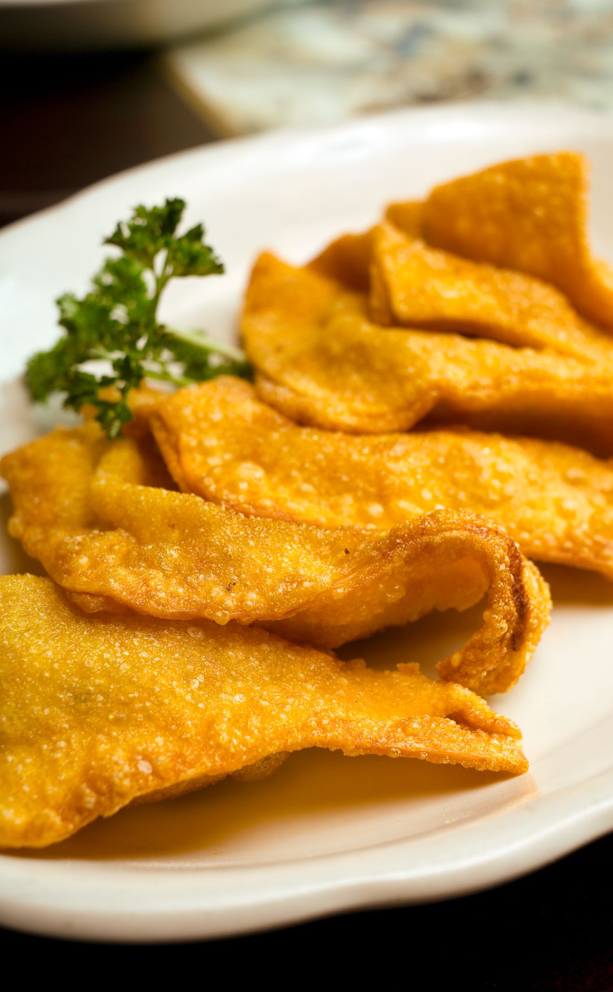 Crab Rangoon at Jimmy Tsang's