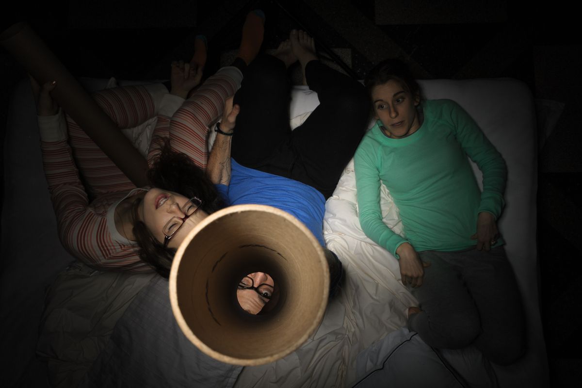 grown-up slumber party