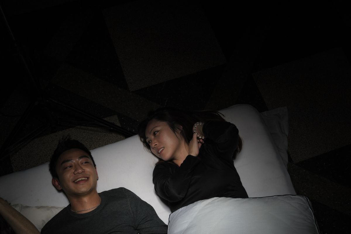 grown-up slumber party