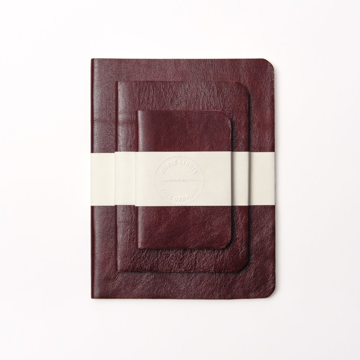 Jack Germain & Emgie Libris Leather-bound Book