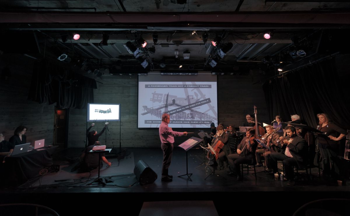 le train bleu musician orchestra ensemble dark galapagos brooklyn
