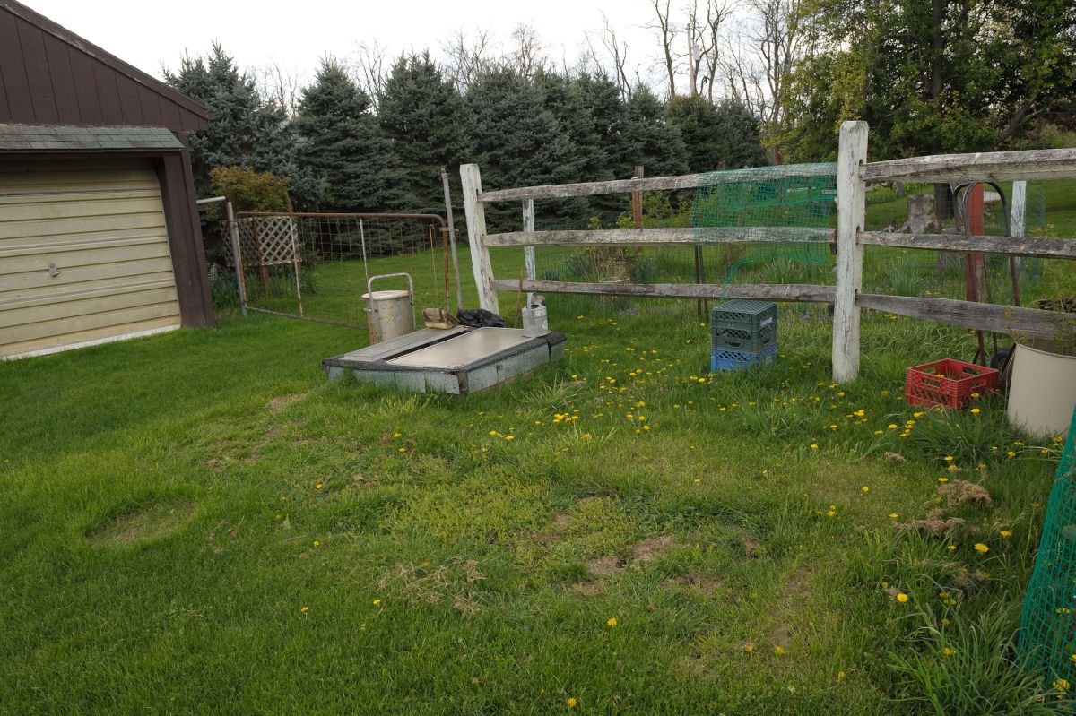 hotbed white fence