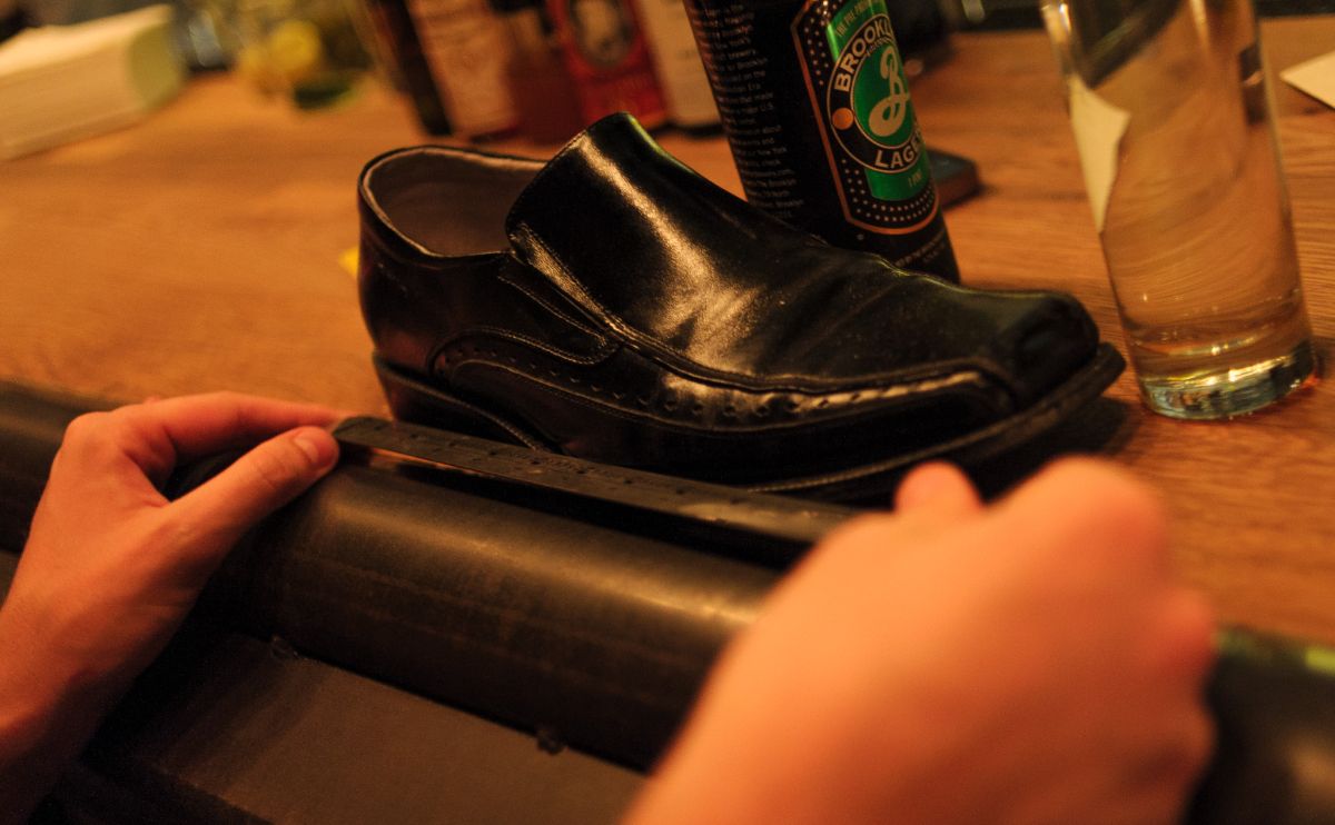 shoe measuring