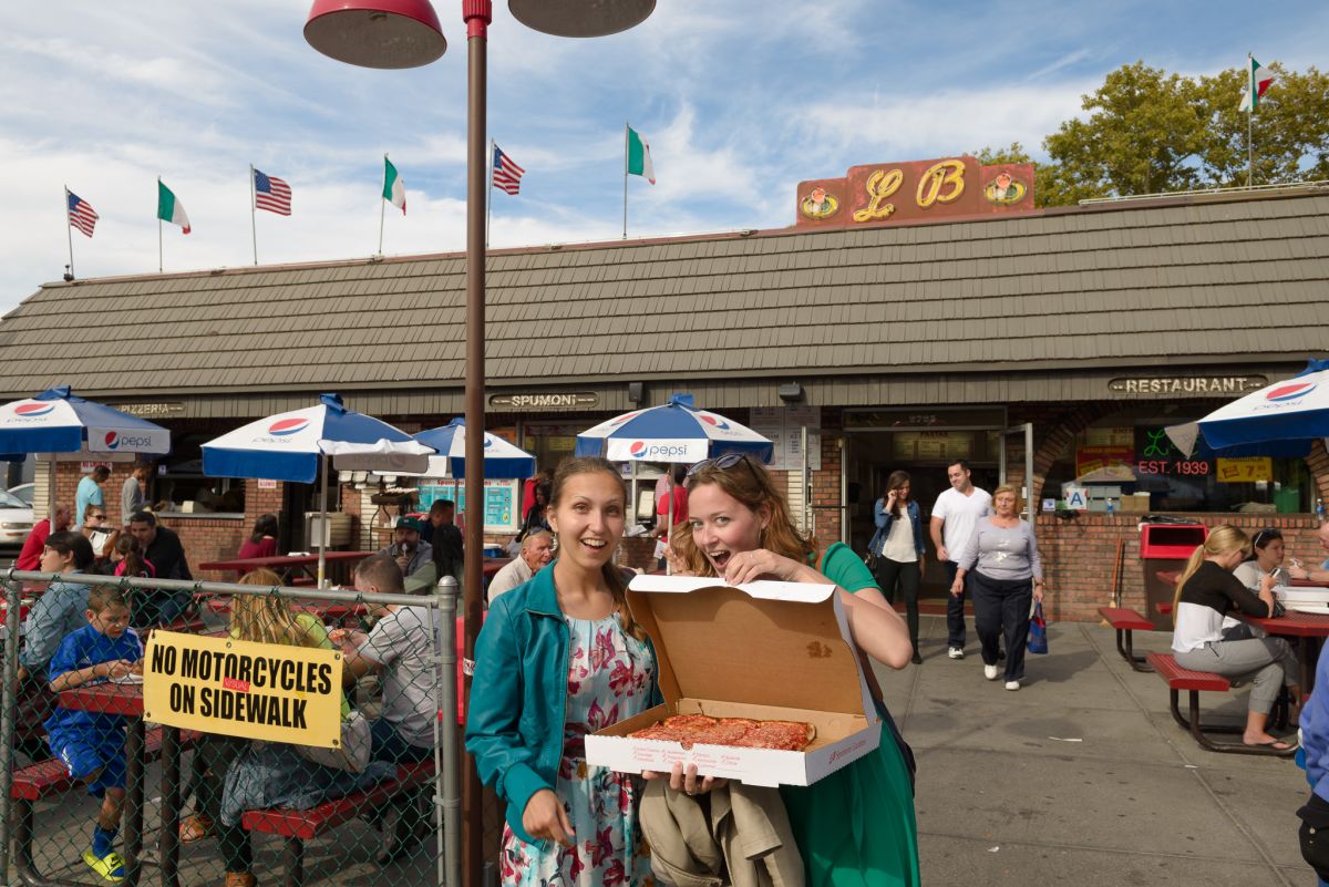spumoni gardens half tray