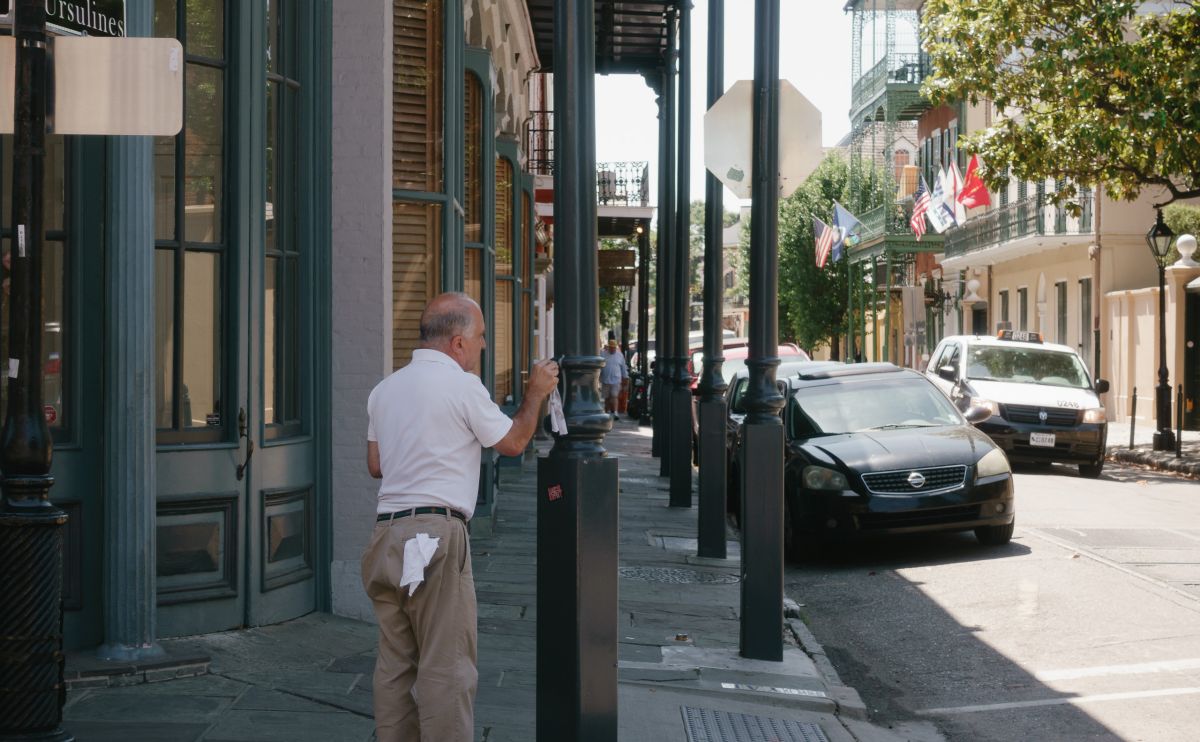 repair work in French quarter