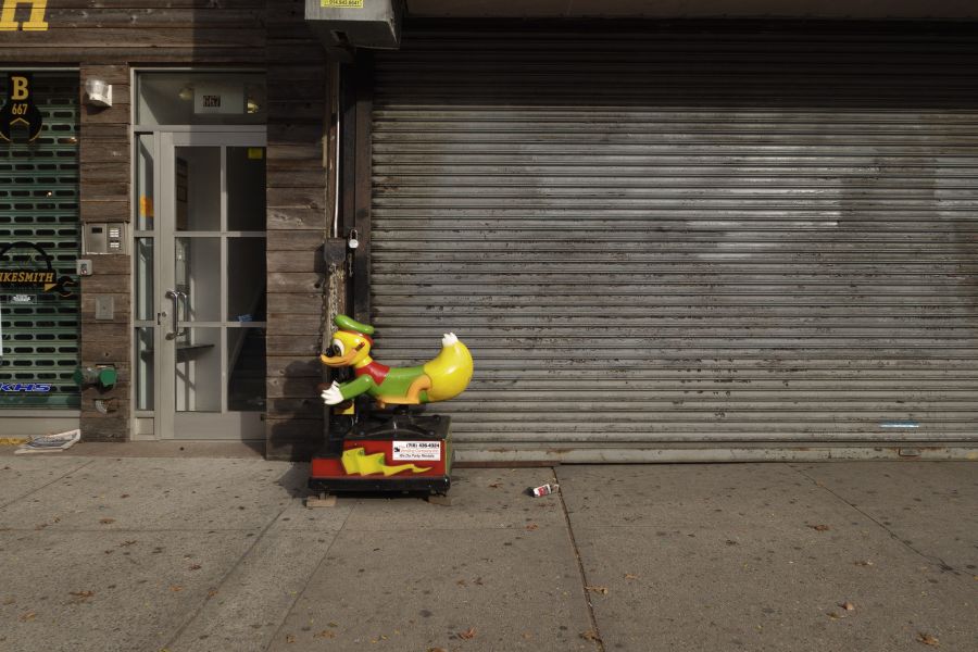 Coin-operated ride on Grand Ave., East Williamsburg