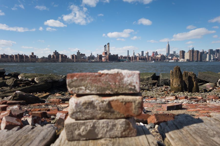 Stacked Bricks at East River State Park