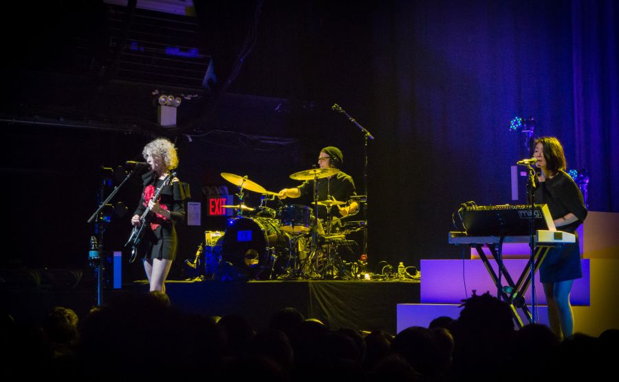 St. Vincent performing at Termainal 5