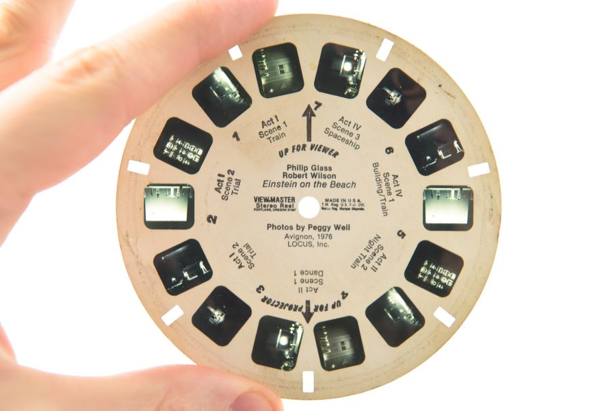 Viewmaster disc from Einstein on the Beach