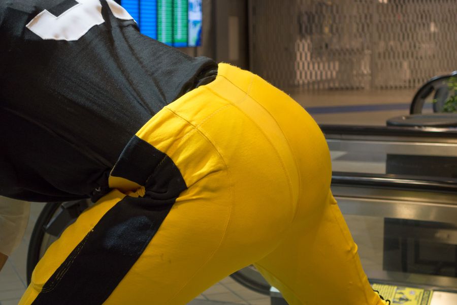 Franco Harris' Statue's Butt