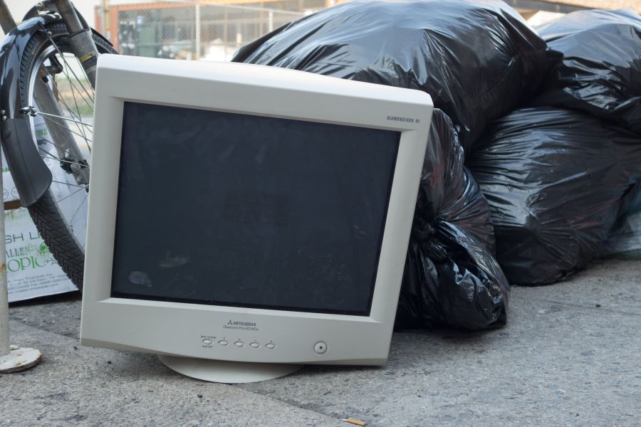 CRT in trash heap