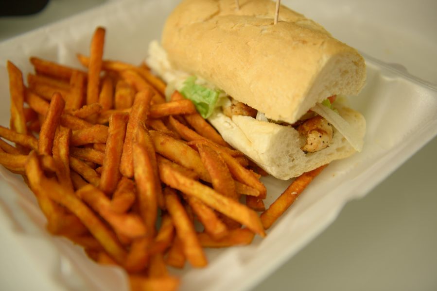 Shrimp Po Boy from Ernst Cafe