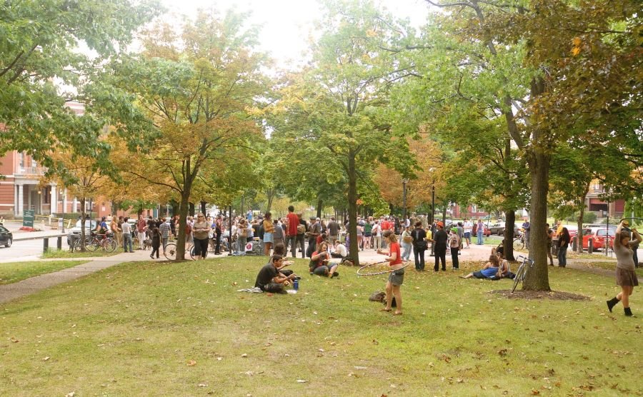 g20 pittsburgh friendship park gathering people peaceful